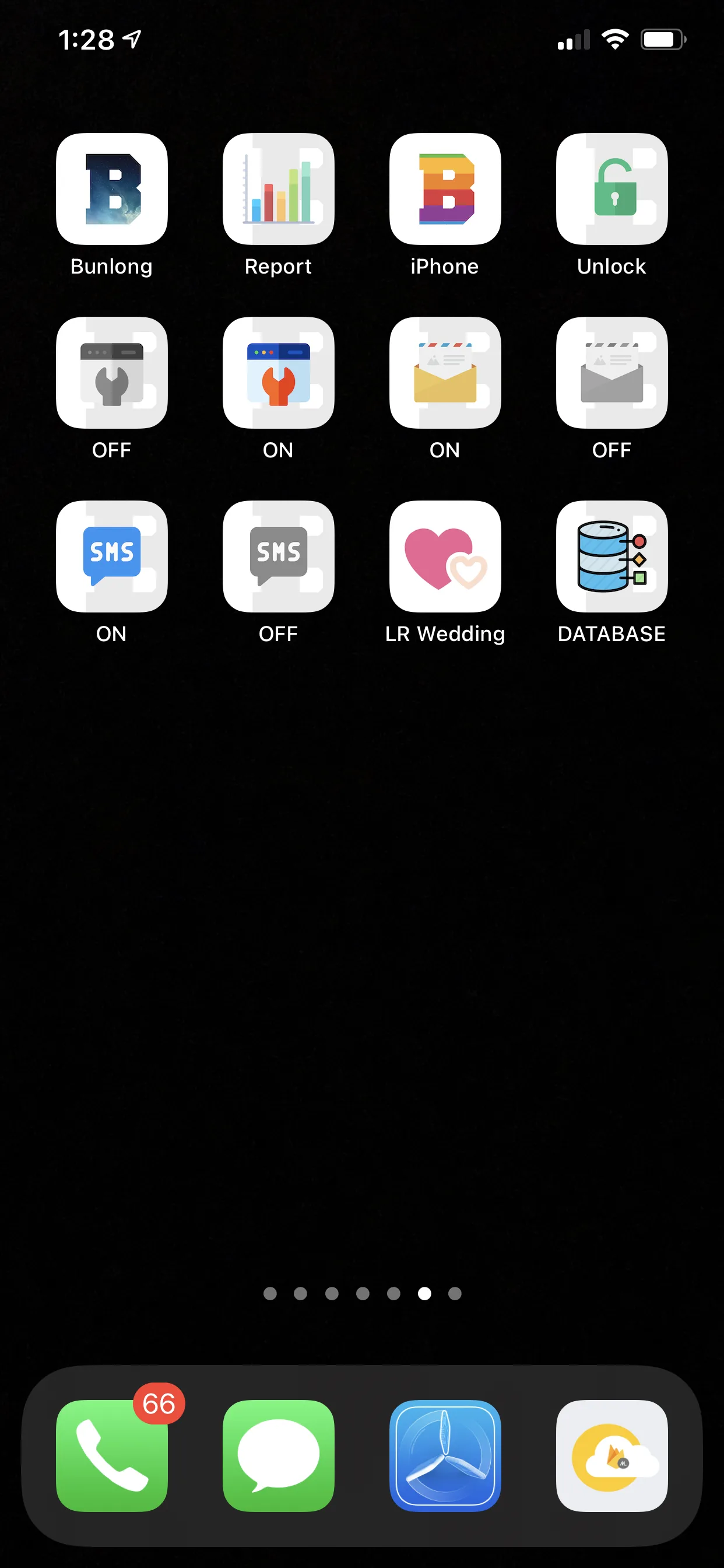 iOS Home Screen - Features