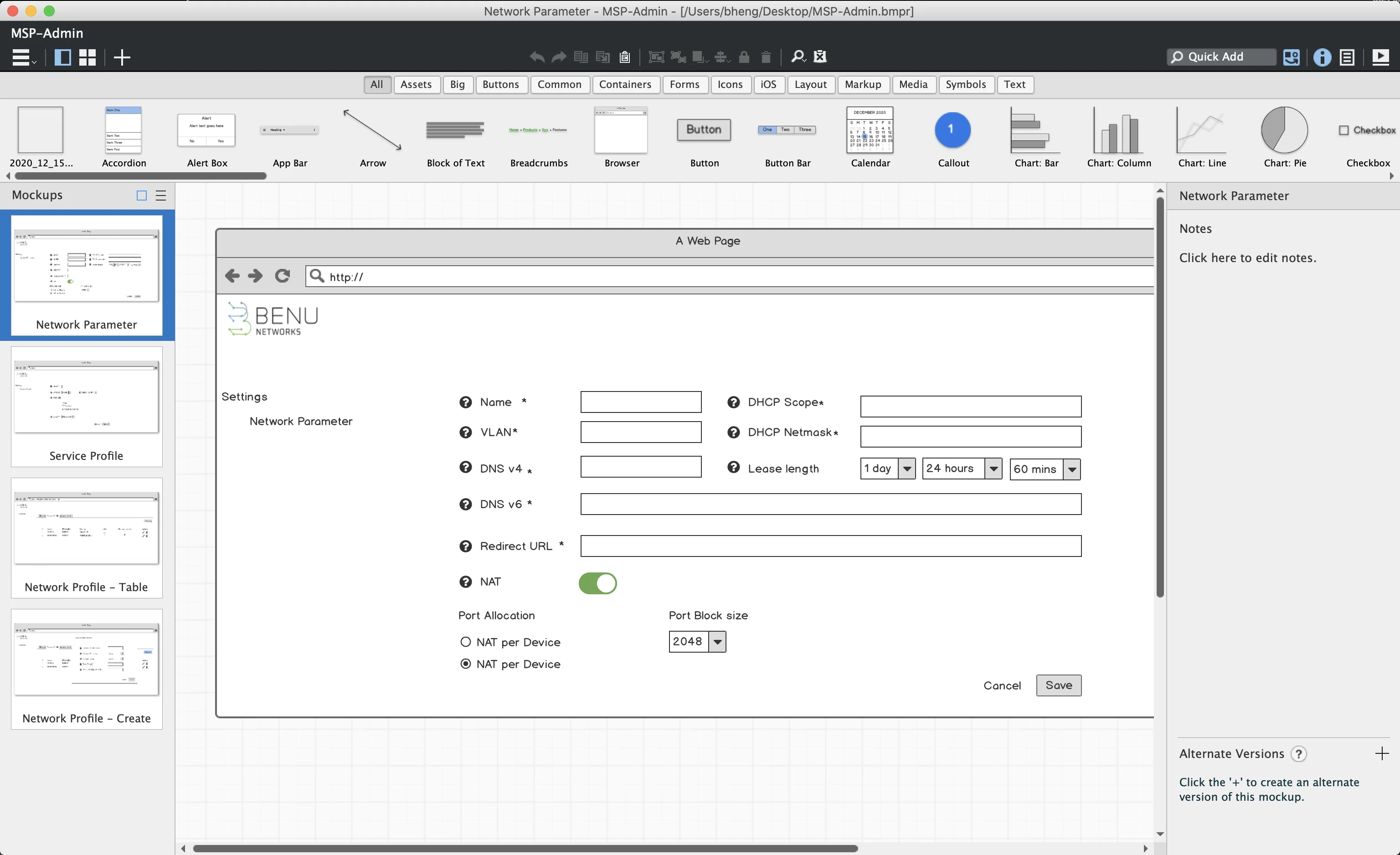 MSP Admin Sketch