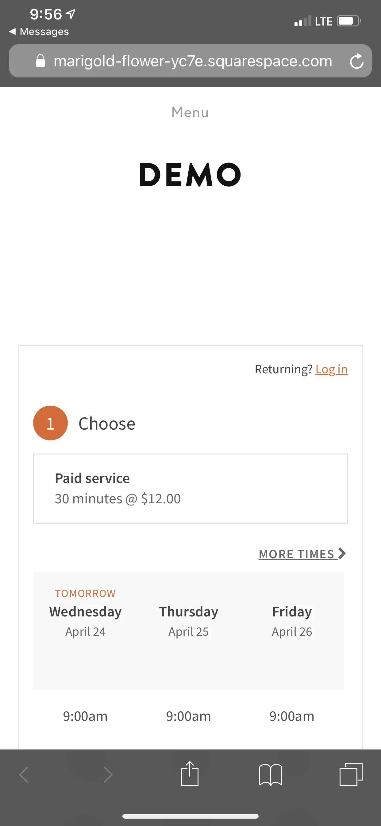 Scheduling Platform